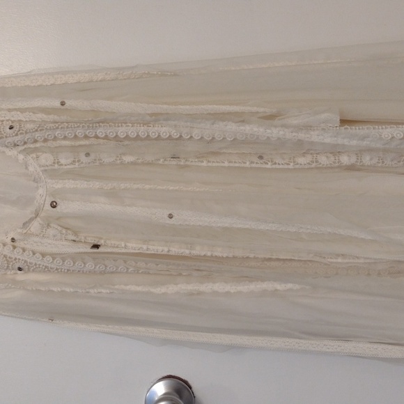 NWT Free People Studded Party Dress Maxi Dress size 4 RARE - Picture 13 of 16